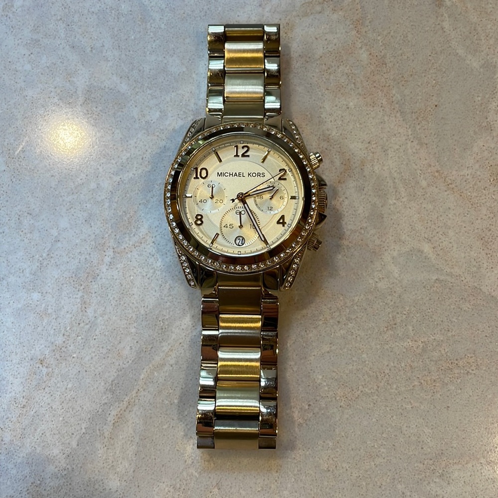 Michael Kors Gold Watch Womens